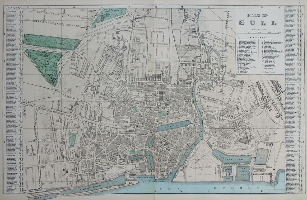 Map of Hull - Hull