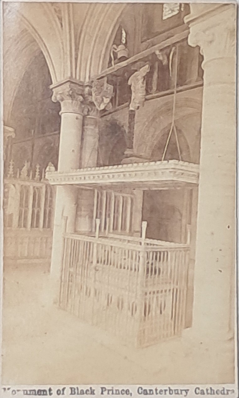 Photograph - Monument of Black Prince, Canterbury Cathedral