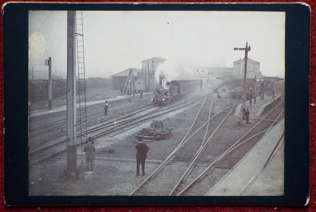 Photograph - Swindon Station -  the first non-stop express.