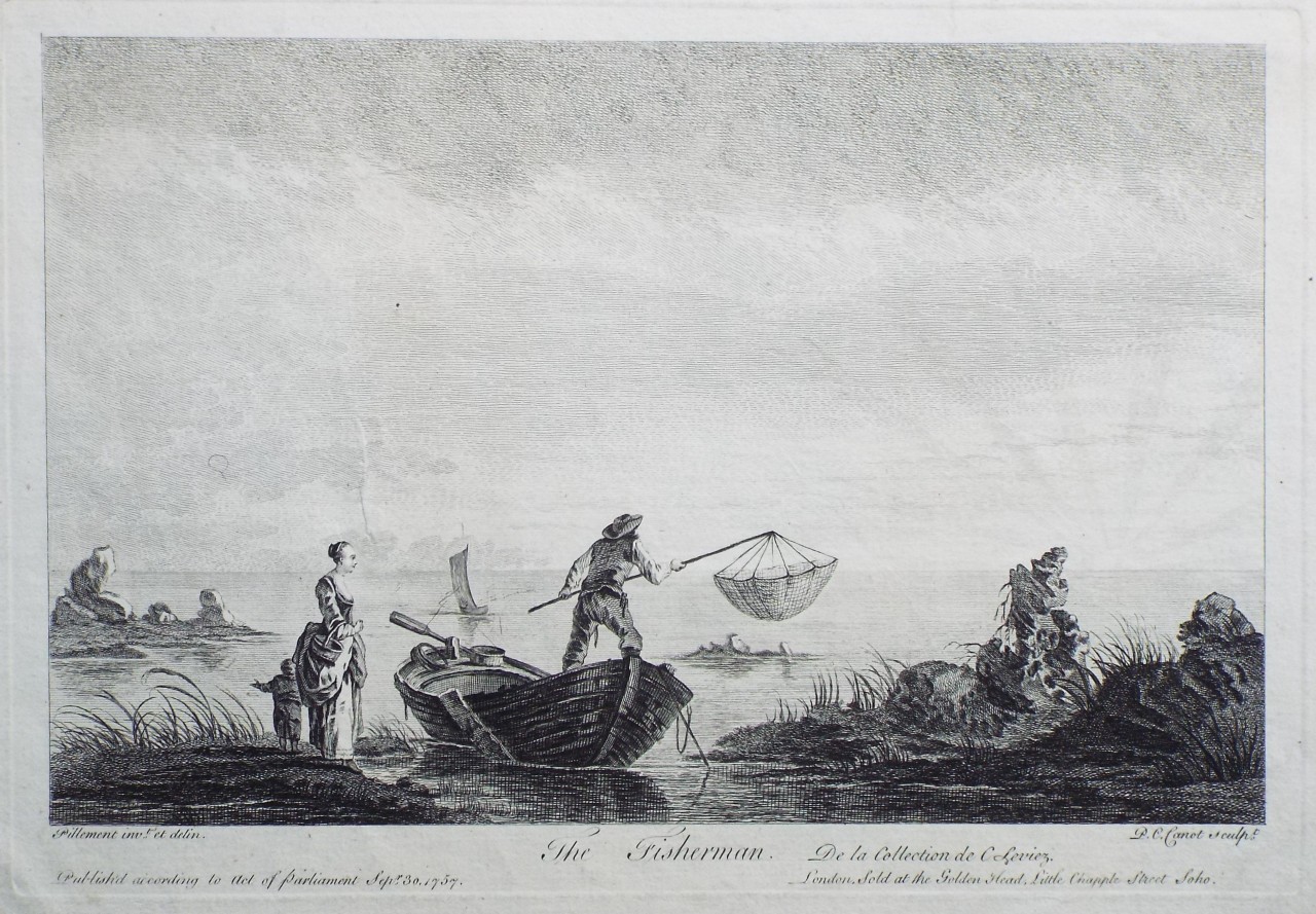 Print - The Fisherman. - Canot