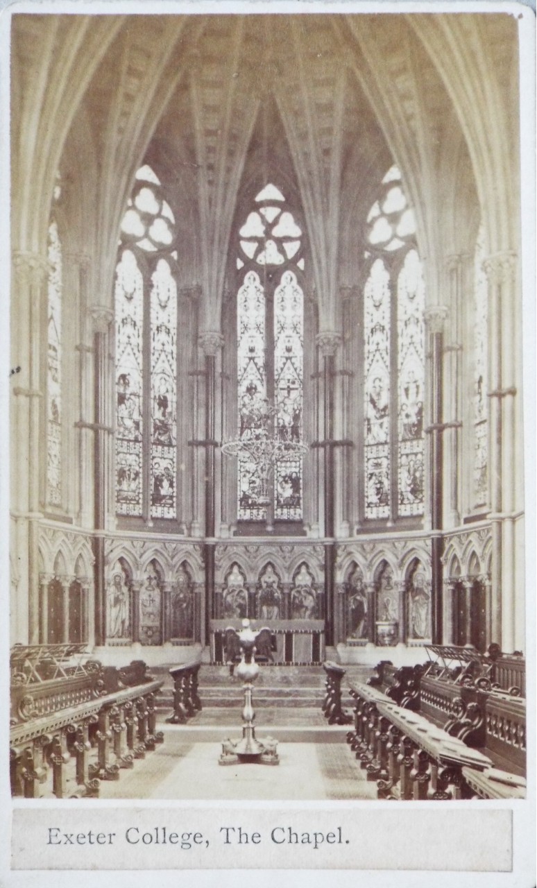 Photograph - Exeter College Chapel