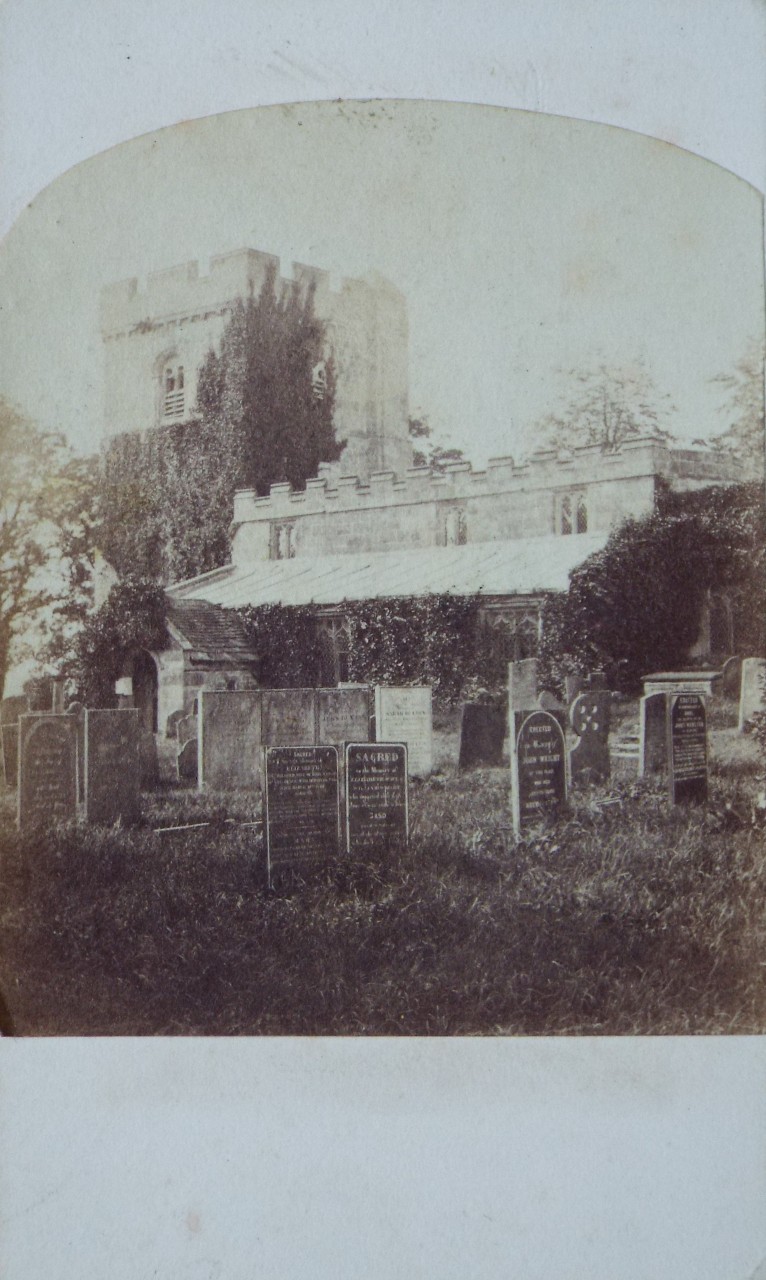 Photograph - All Saints Church, Bradbourne