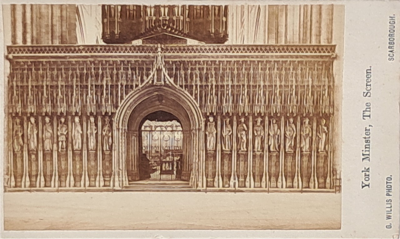 Photograph - York Minster, The Screen.