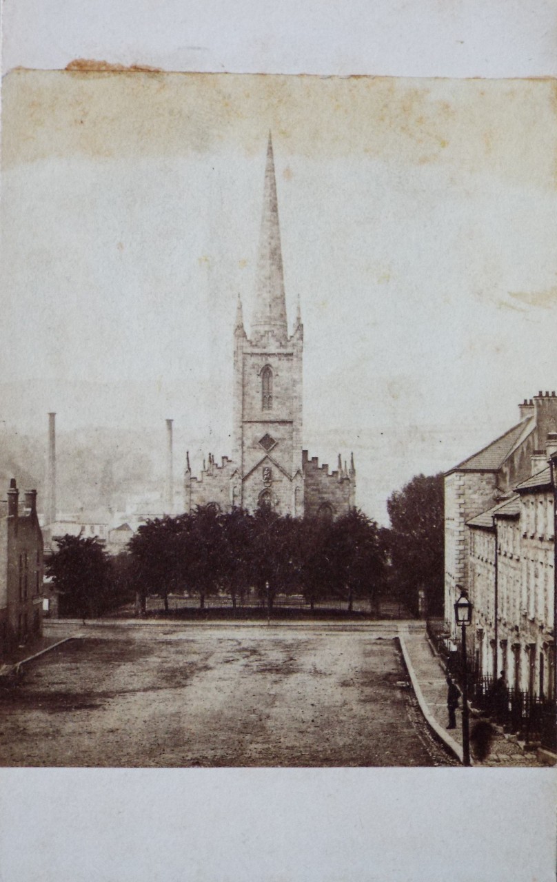 Photograph - Hyde Terrace & St. Mary's Church, Newry
