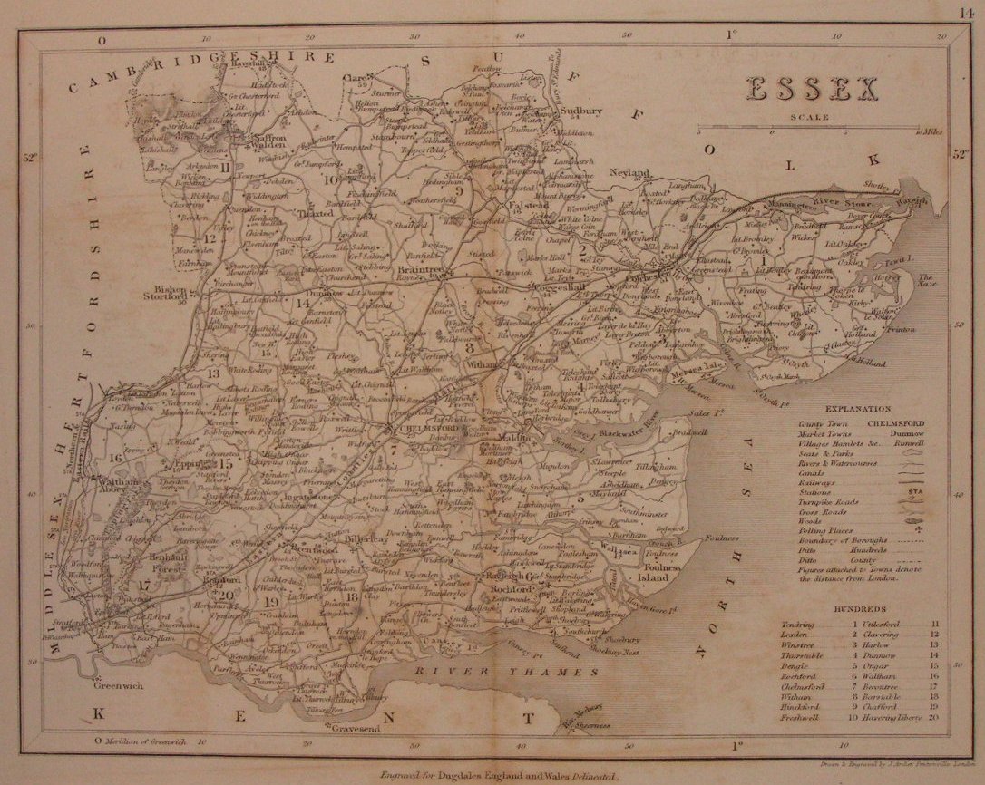 Map of Essex - Archer
