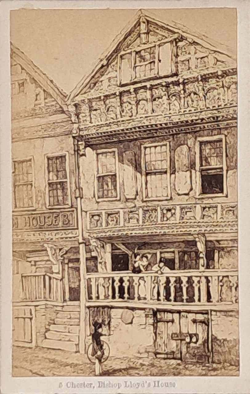 Photograph - Chester, Bishop Lloyd's House.
