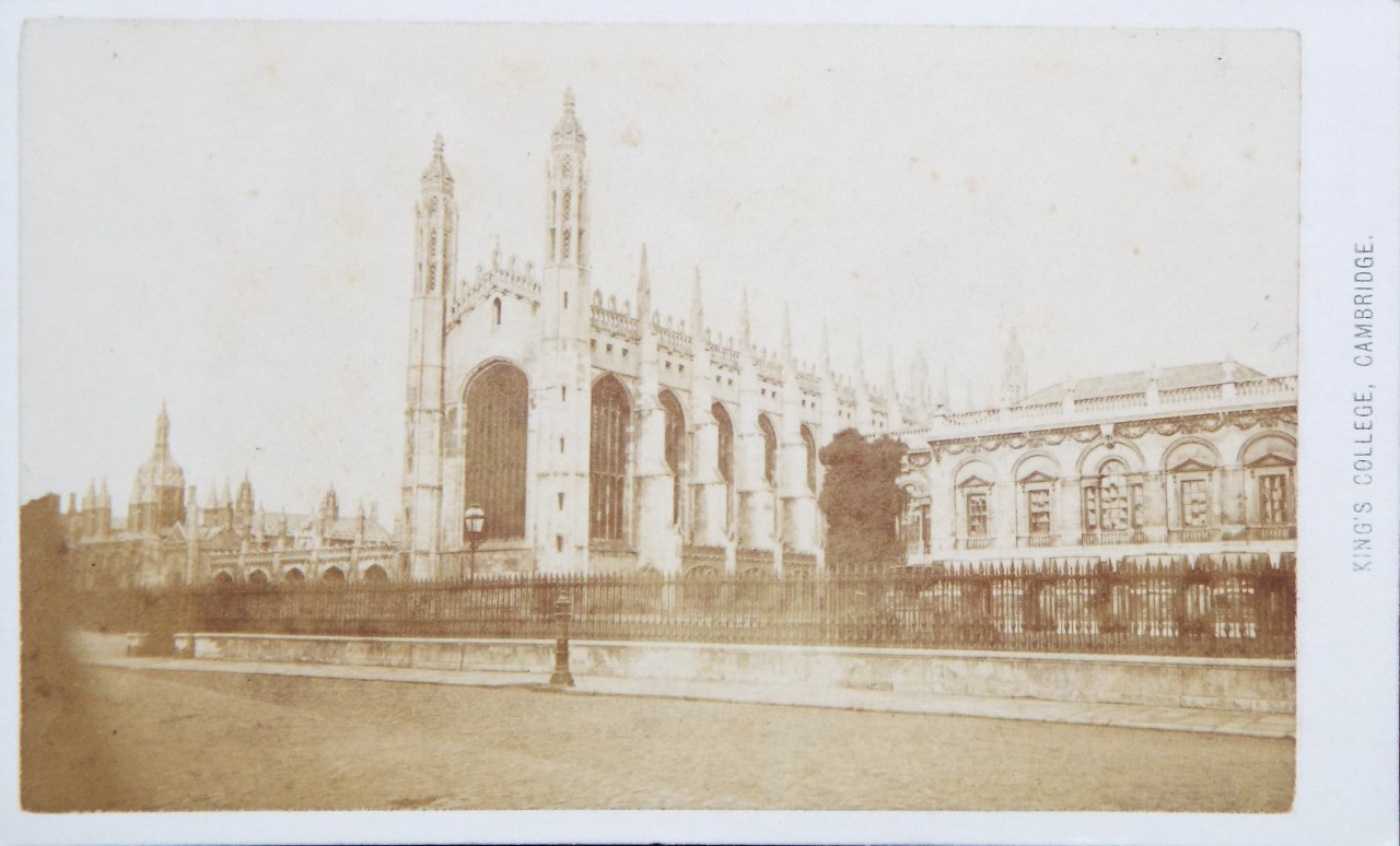 Photograph - King's College and Senate House, Cambridge