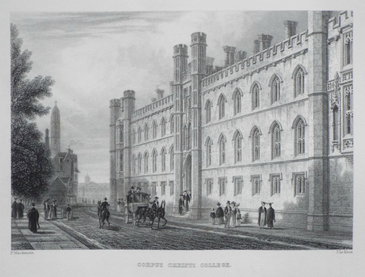 Print - Corpus Christi College. - Le