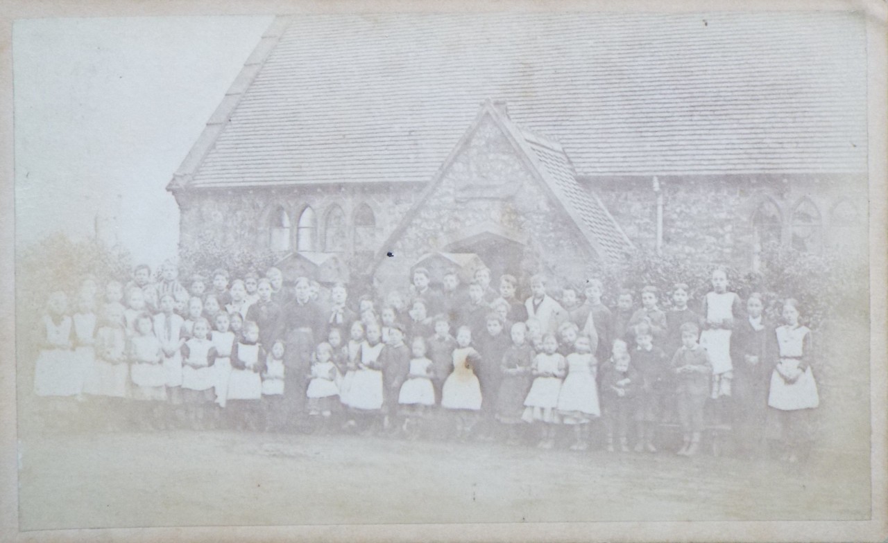 Photograph - Unidentified village school
