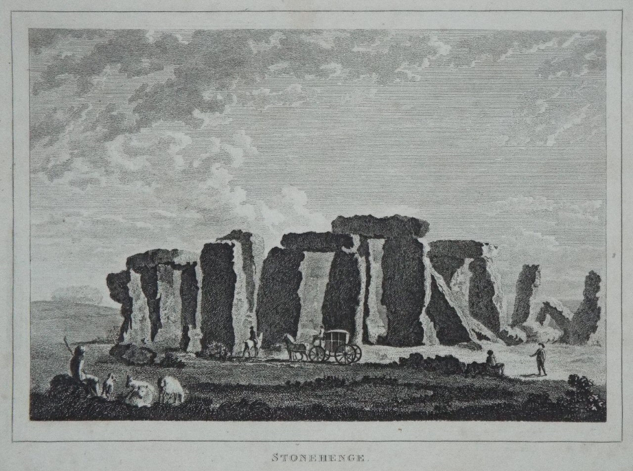 Print - Stonehenge.
