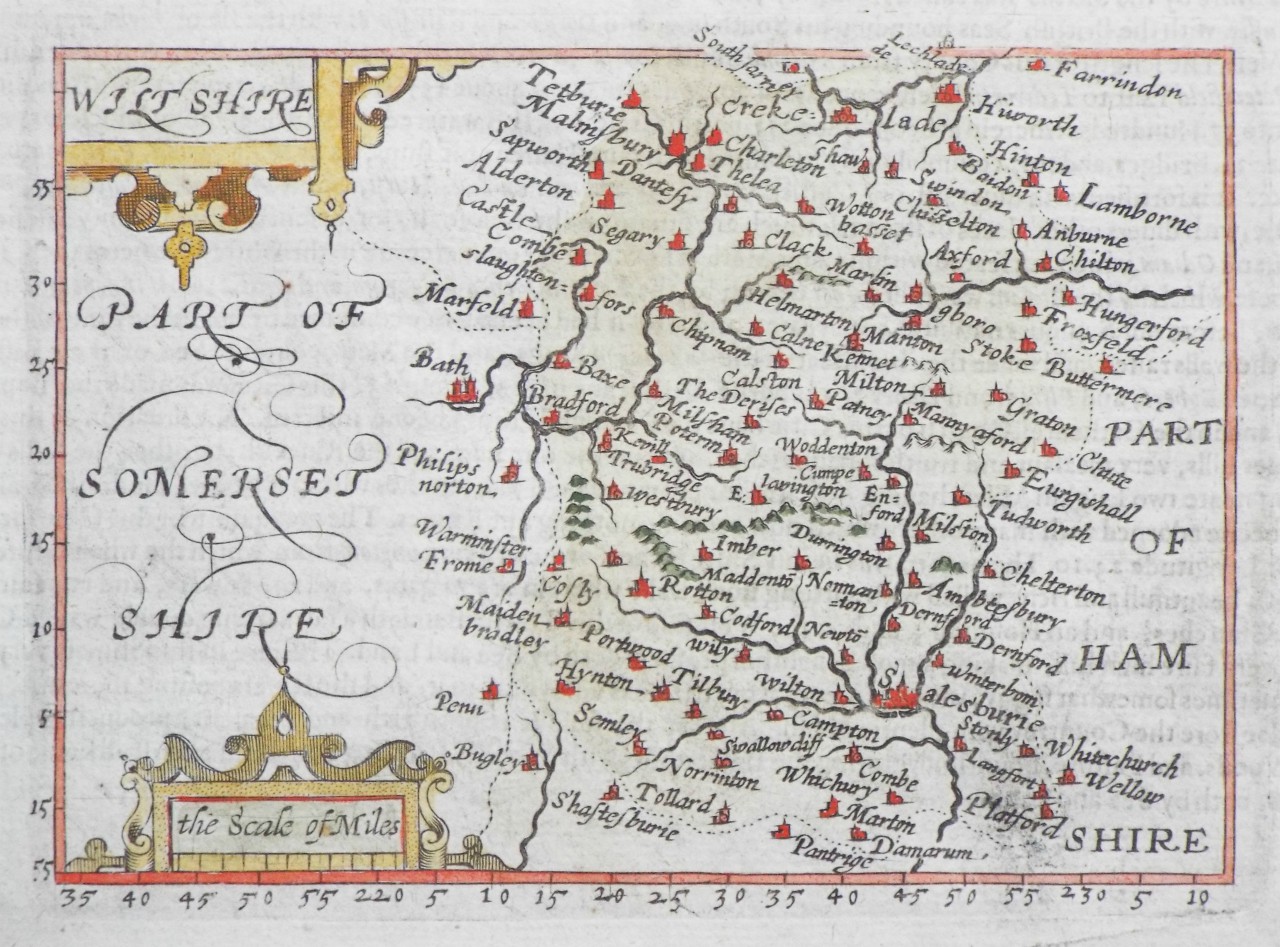 Map of Wiltshire - Bill