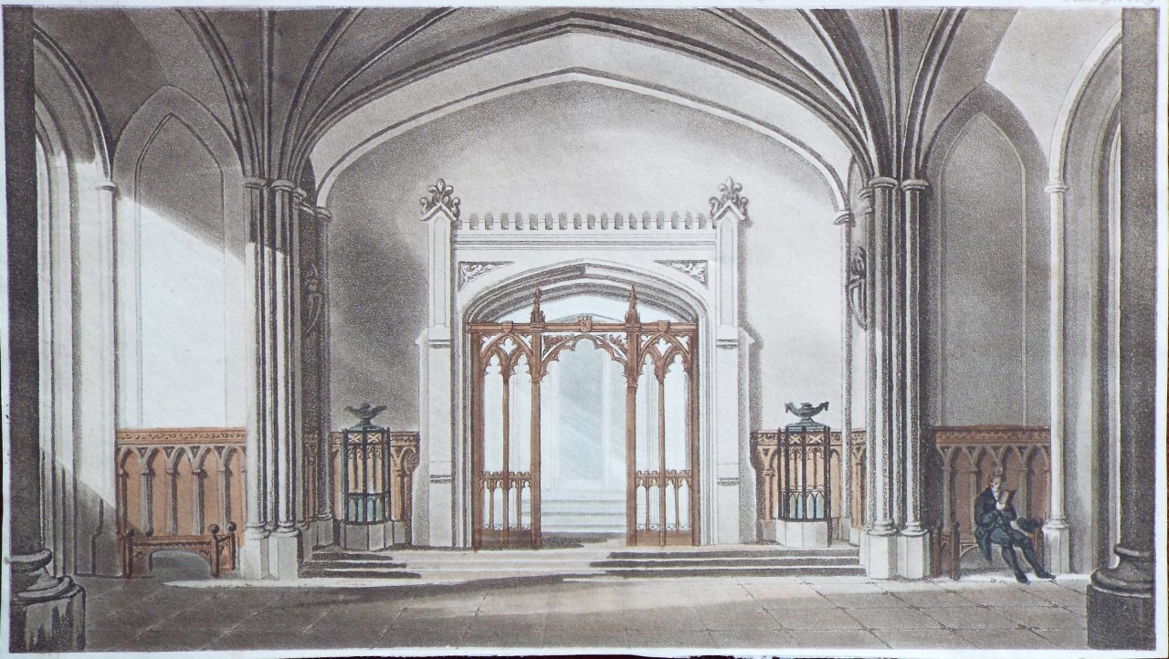 Aquatint - Vestibule