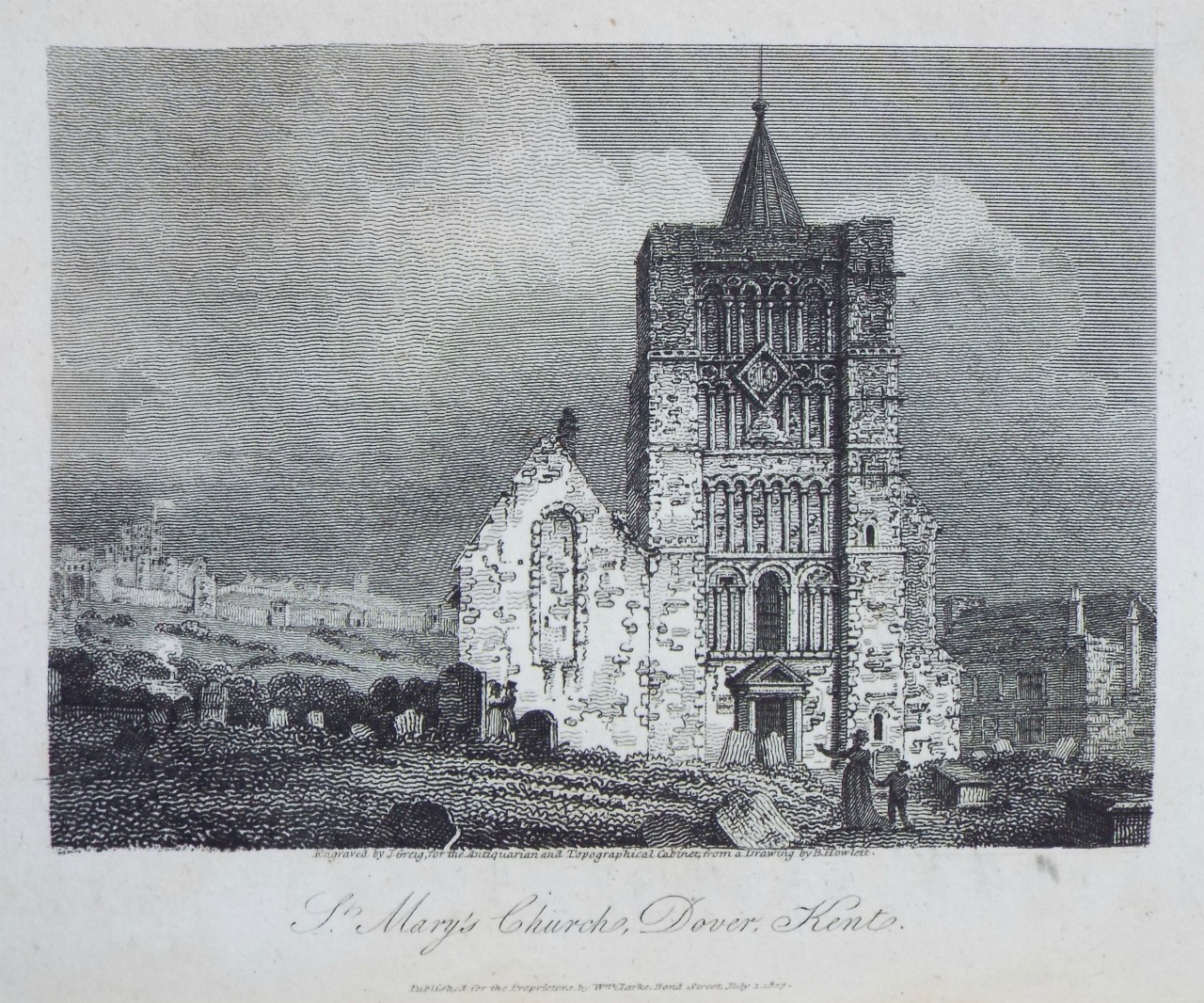 Print - St. Mary's Church, Dover, Kent. - Greig