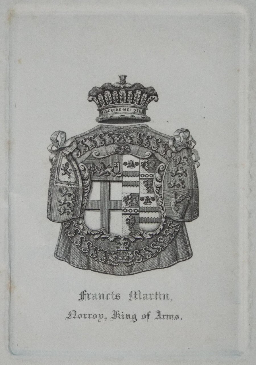 Print - Francis Martin, Norroy, King of Arms.