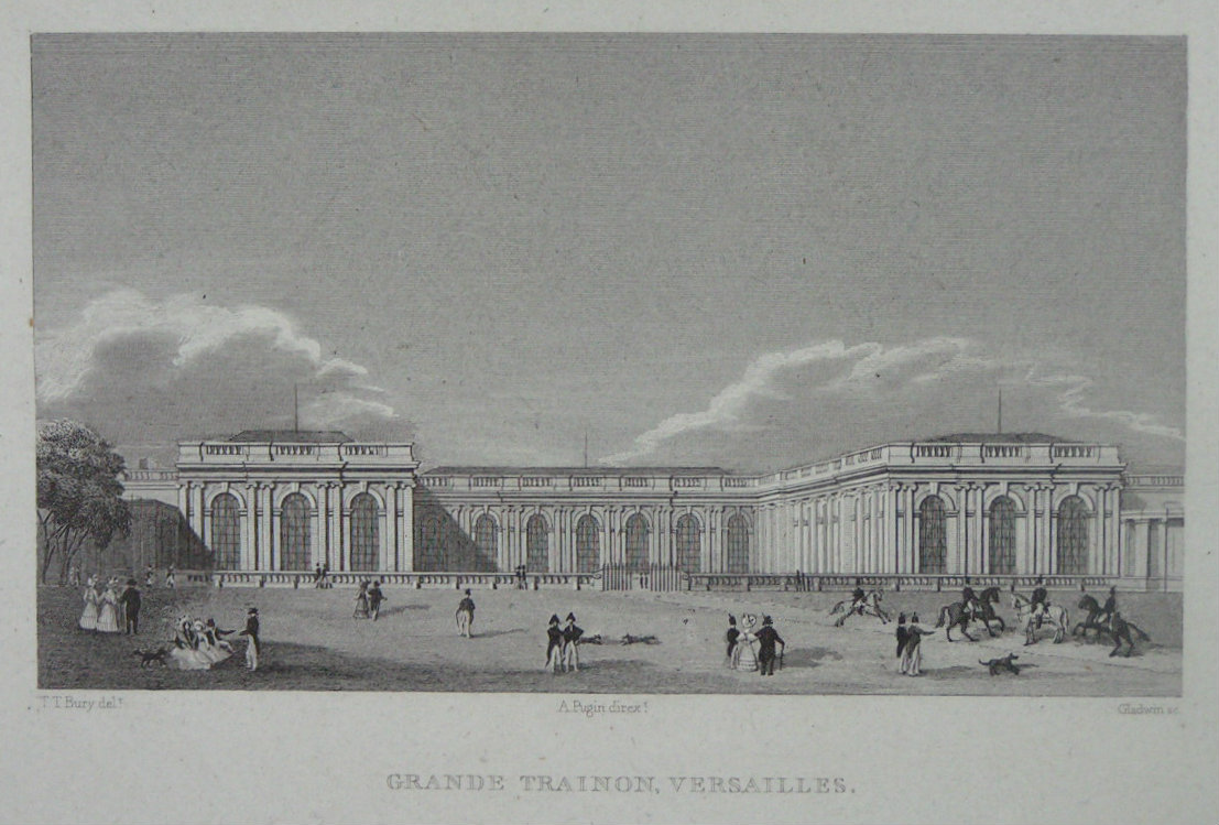 Print - Grande Trianon, Versailles. - 