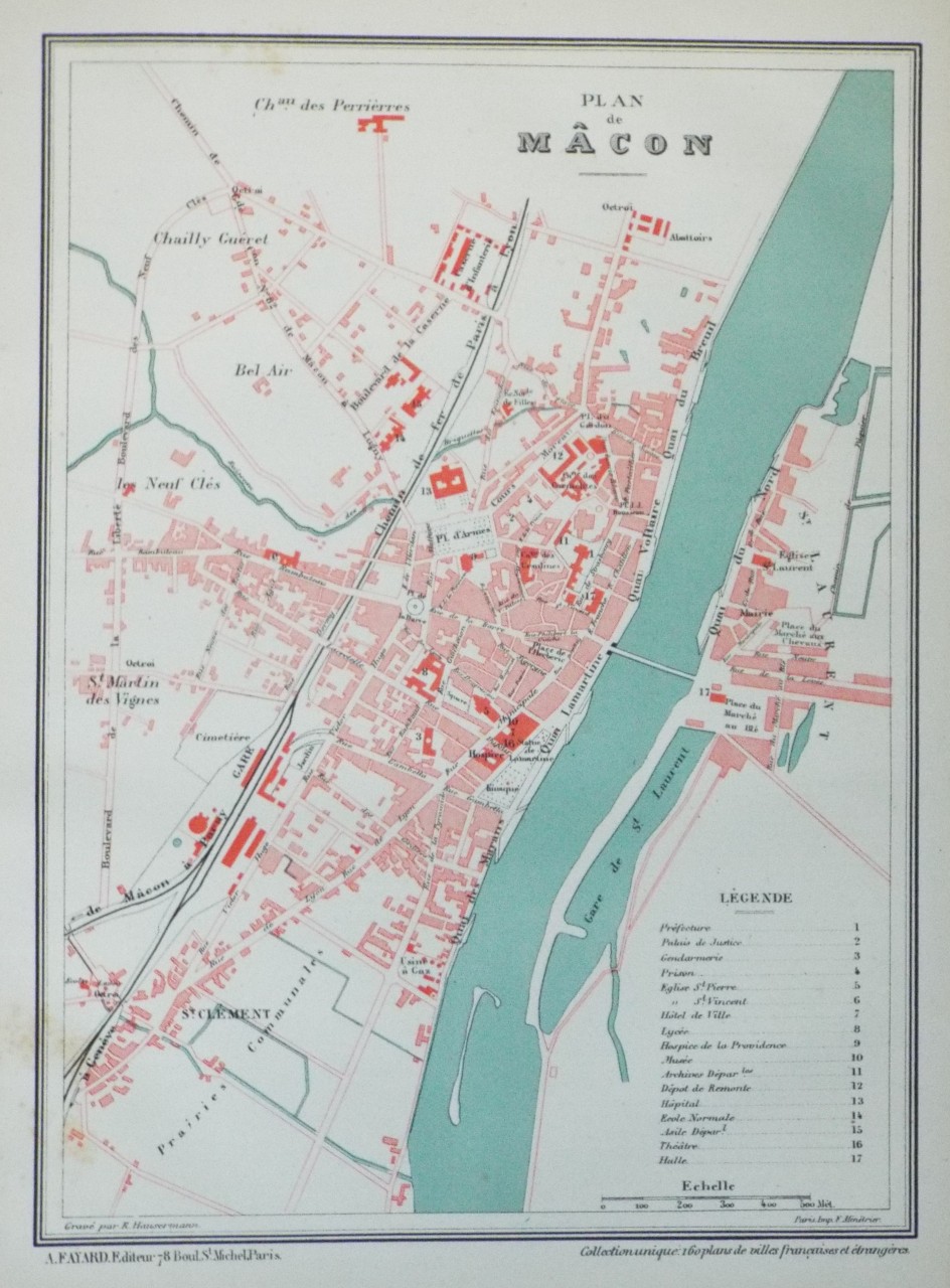 Map of Macon - Macon