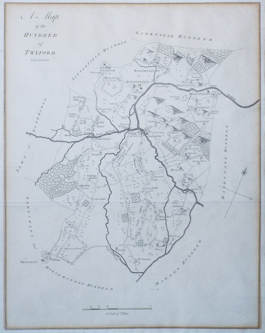 Map of Twyford