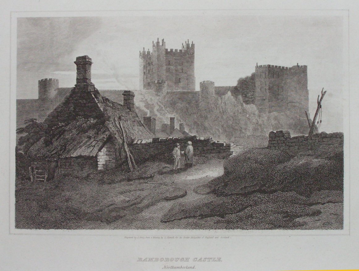 Print - Bamborough Castle, Northumberland. - Greig