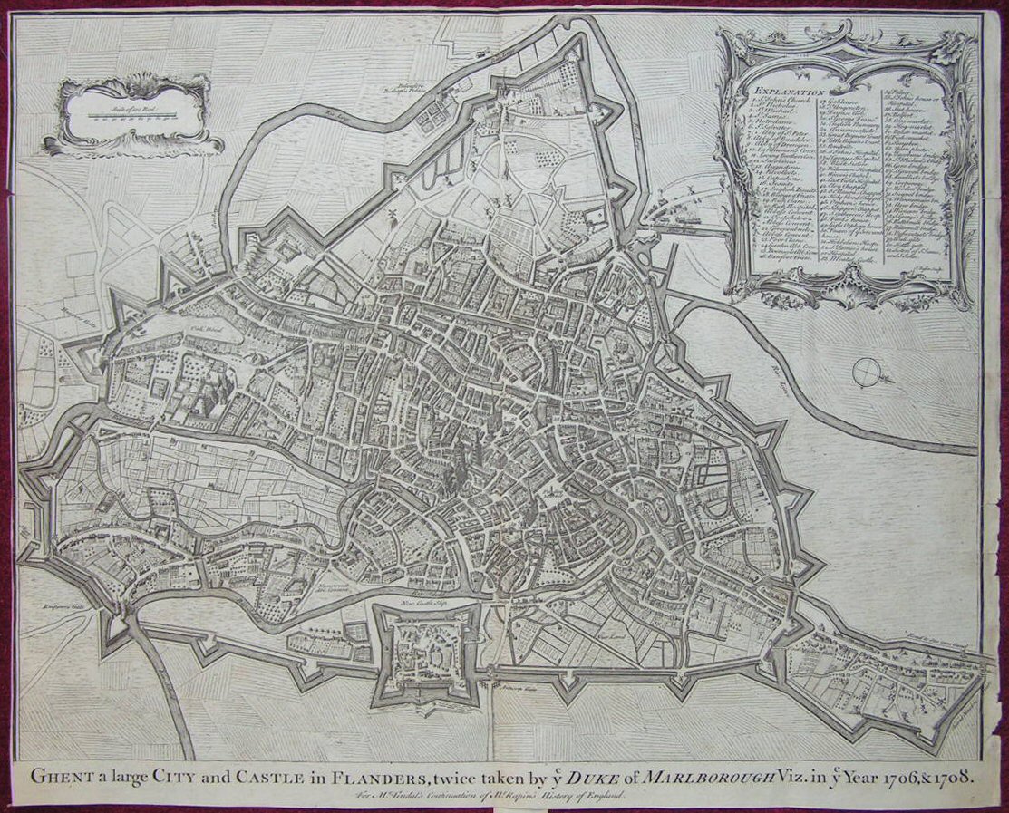 Map of Ghent - Ghent