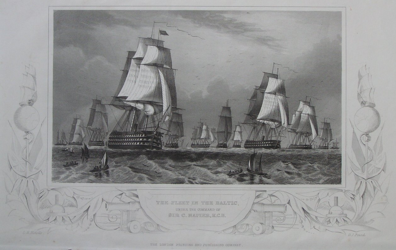 Print - The Fleet in the Baltic - Pound