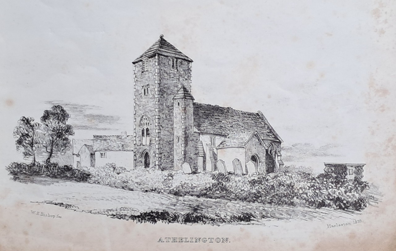 Etching - Athelington. - 