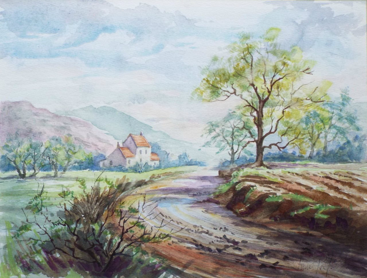 Watercolour - (Landscape)