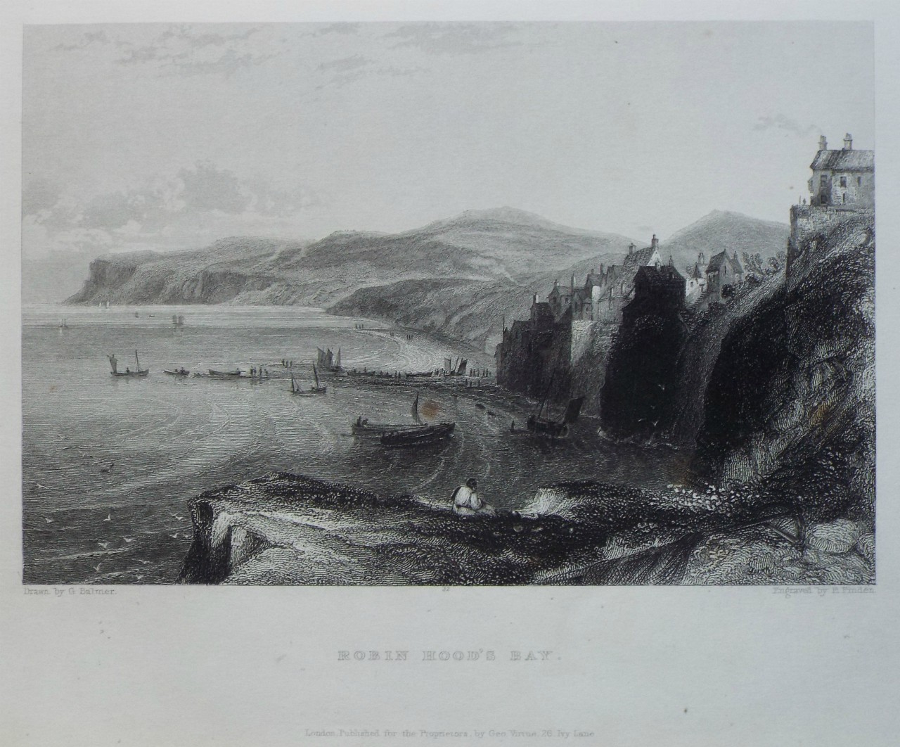 Print - Robin Hood's Bay - Finden