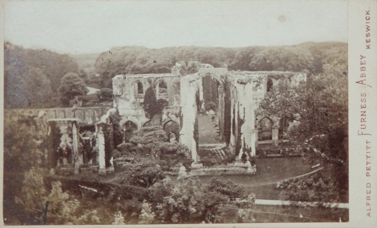 Photograph - Furness Abbey General view from the East 