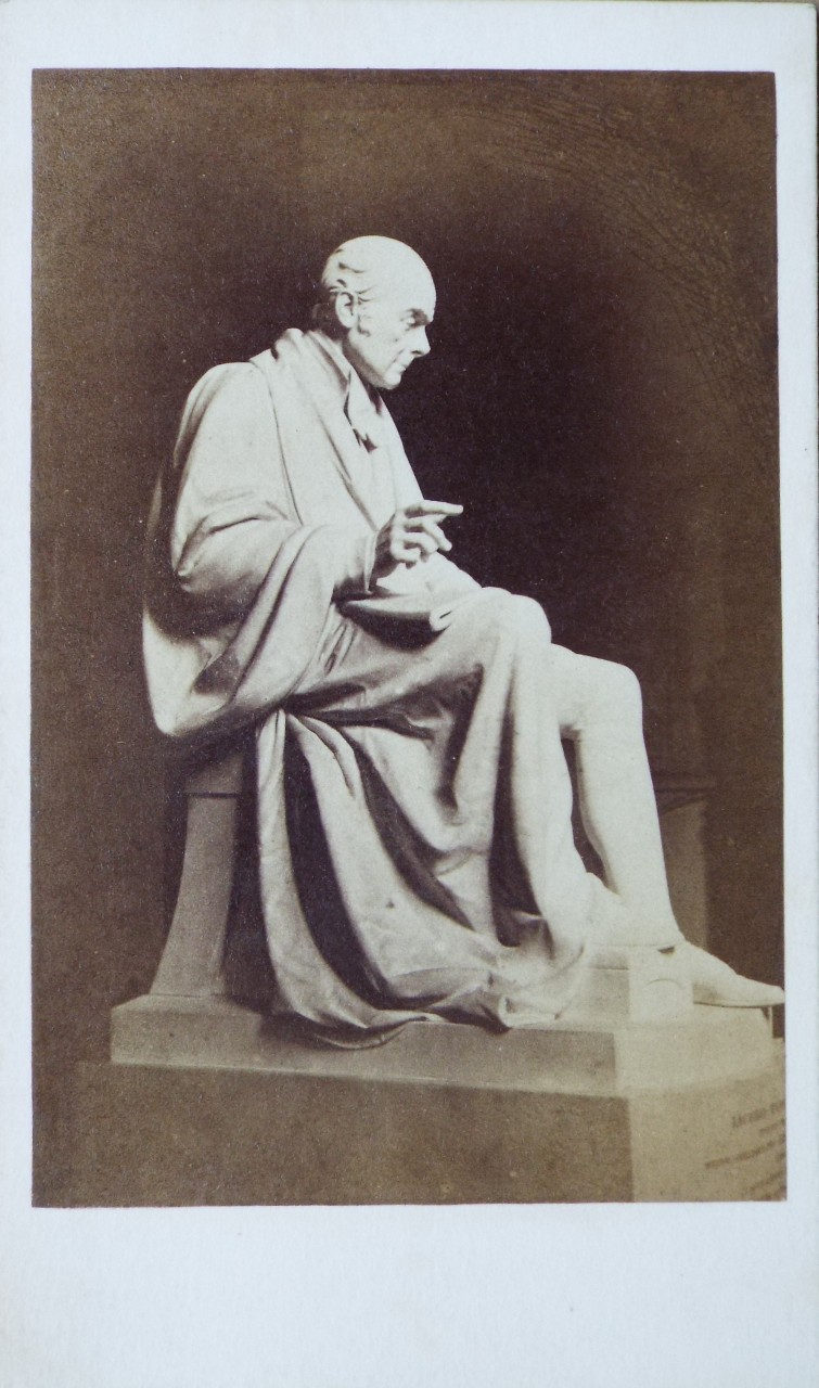 Photograph - St. John's College, Cambridge - Statue of Doctor James Wood
