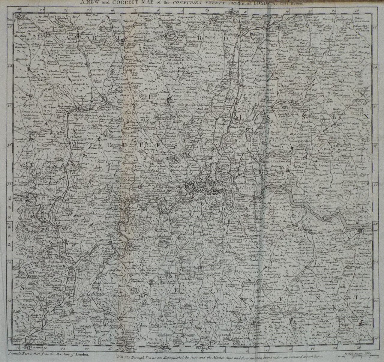 Map of London - London