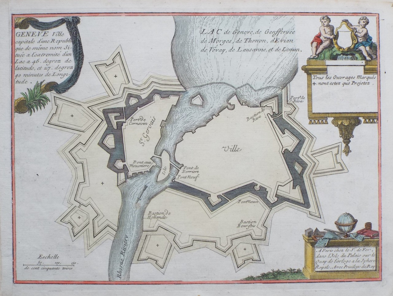 Map of Geneva - Geneva