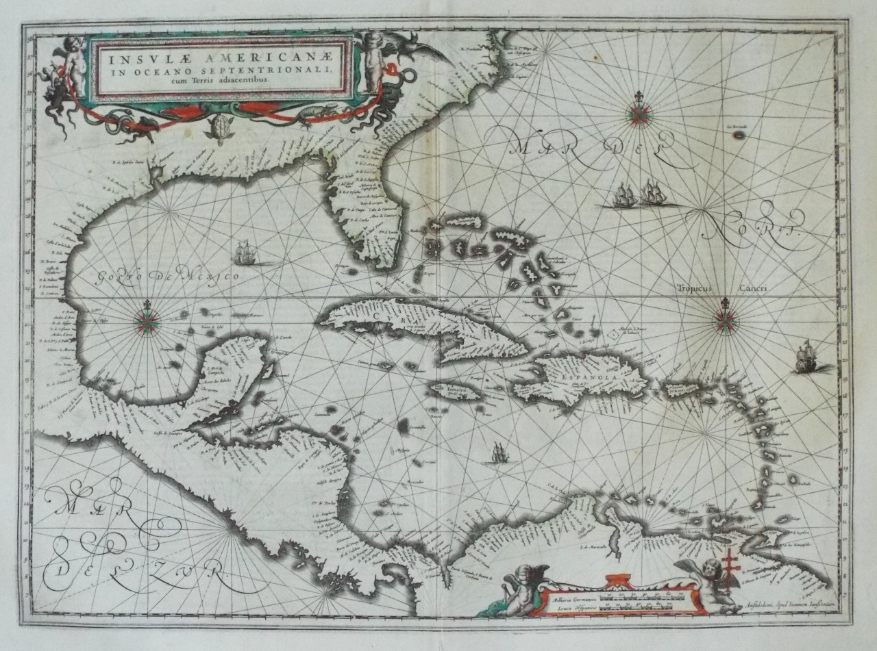 Map of West Indies