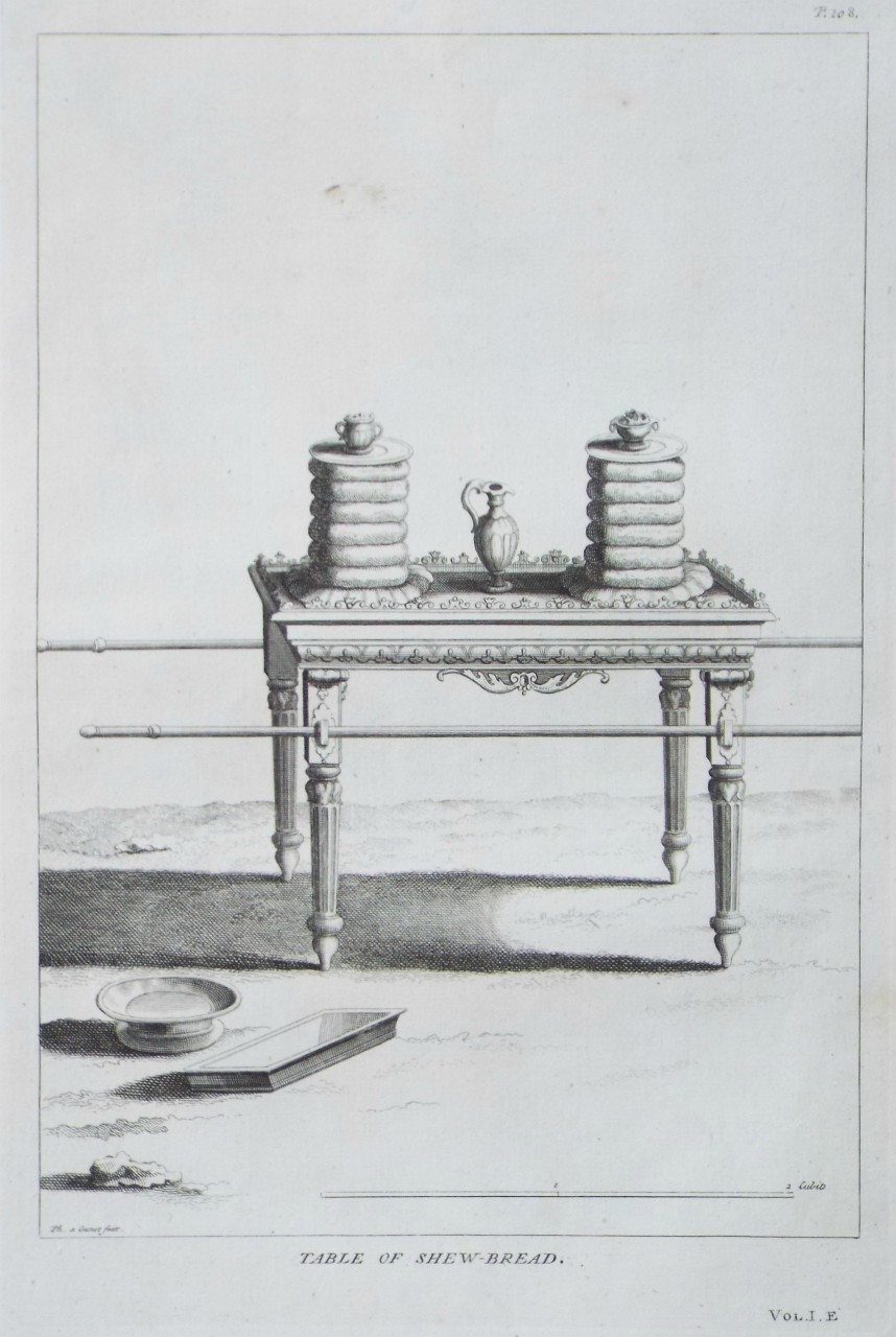 Print - Table of Shew-Bread. - Gunst