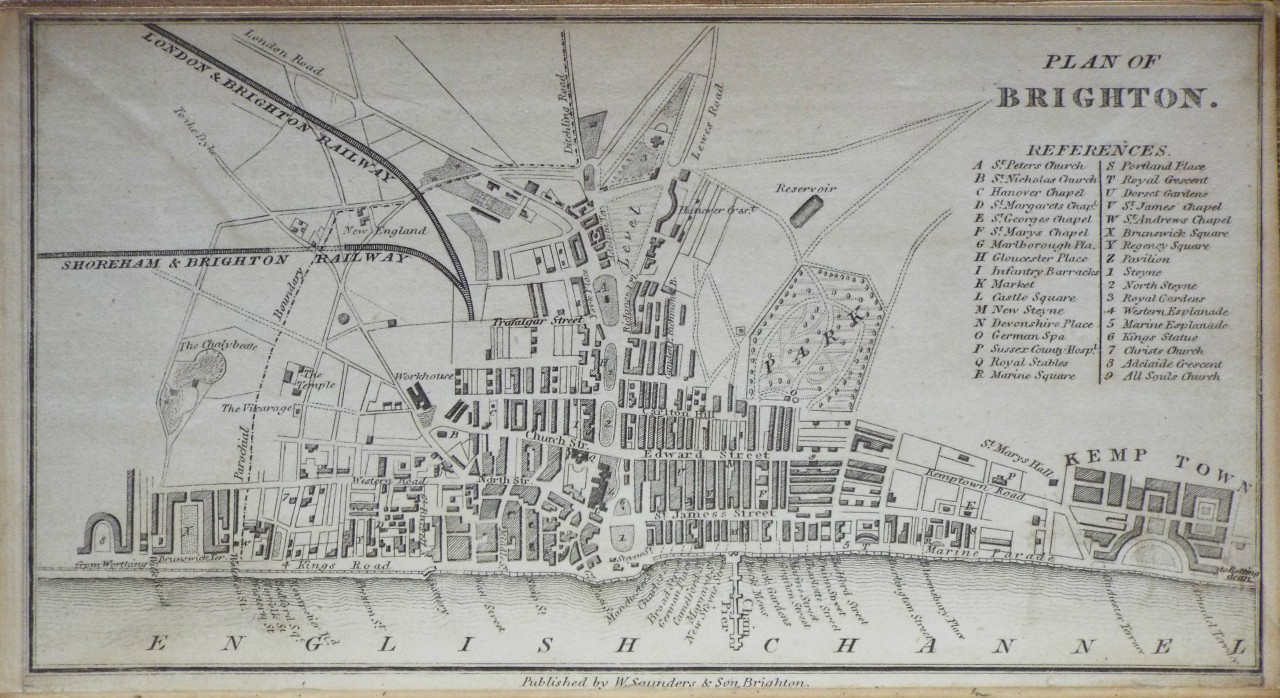 Map of Brighton - Brighton