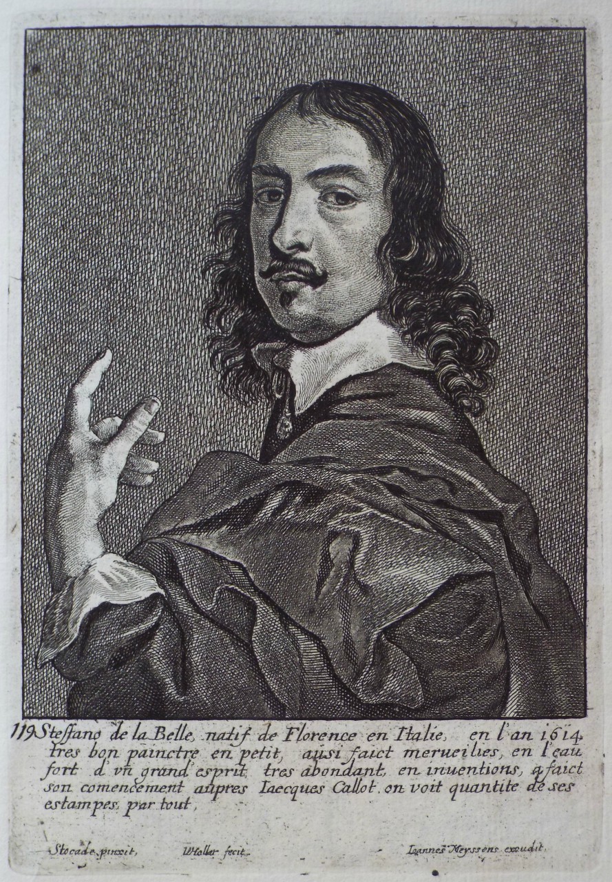 Print - Steffano de la Belle - Hollar