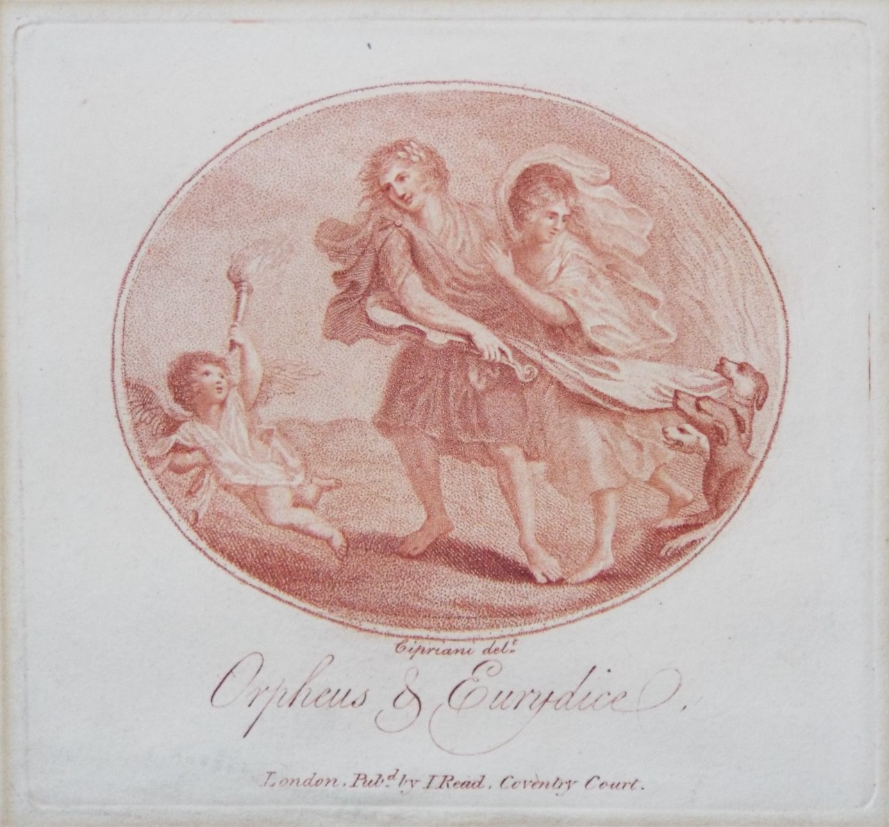 Stipple - Orpheus & Eurydice. - 