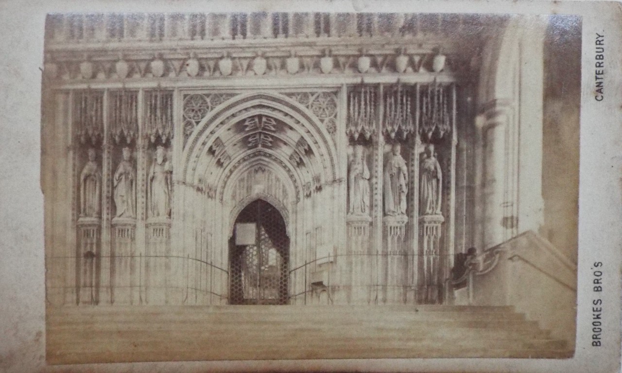 Photograph - Canterbury Cathedral Rood Screen