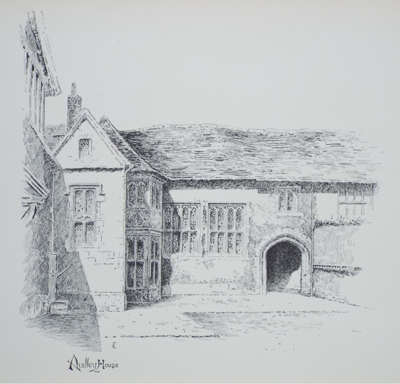 Lithograph - Audley House