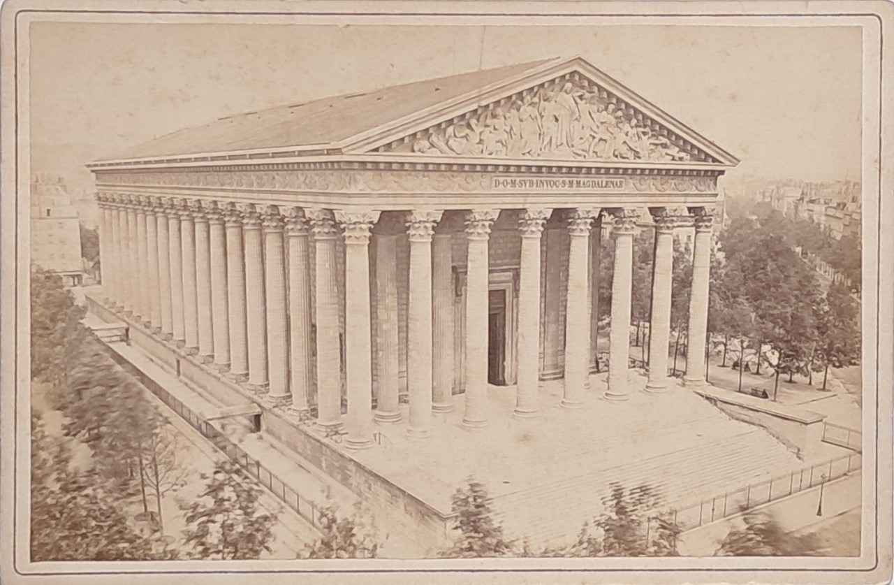 Photograph - Church of la Madeleine, Paris