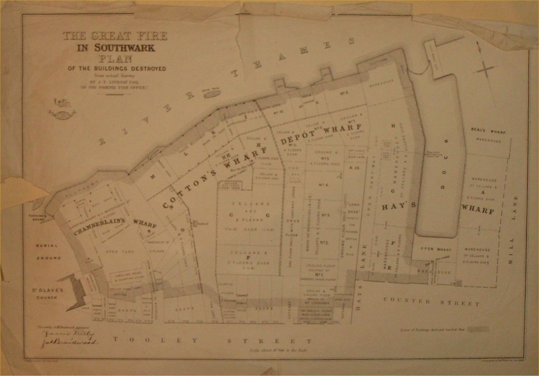 Map of Southwark - Southwark