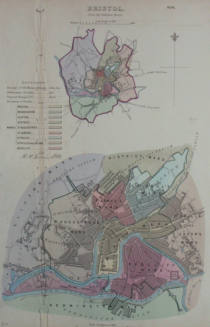 Map of Bristol - Bristol