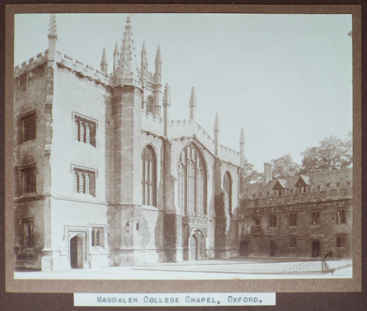 Photograph - Magdalen College Chapel, Oxford.