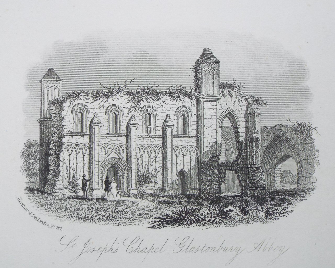 Steel Vignette - St Joseph's Chapel, Glastonbury Abbey - Kershaw