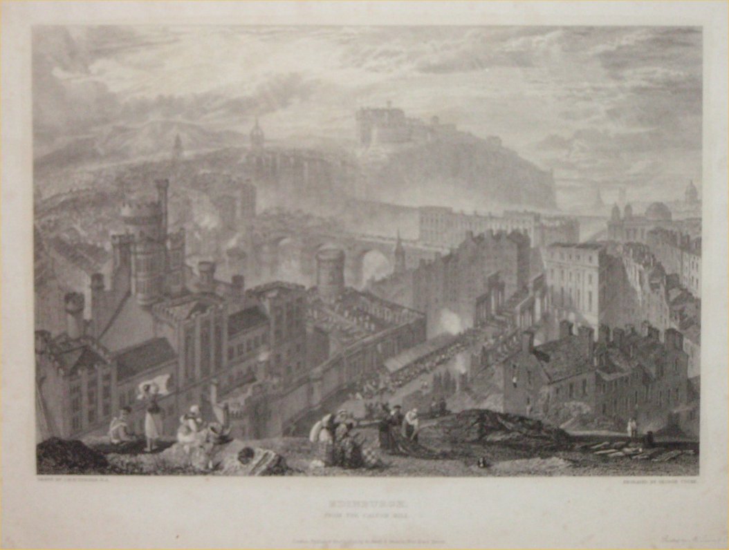 Print - Edinburgh from Calton Hill - Cooke