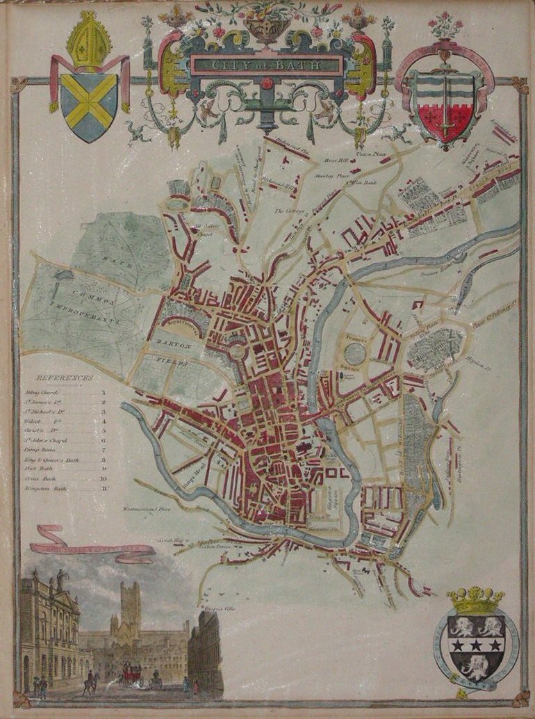 Map of Bath - Bath