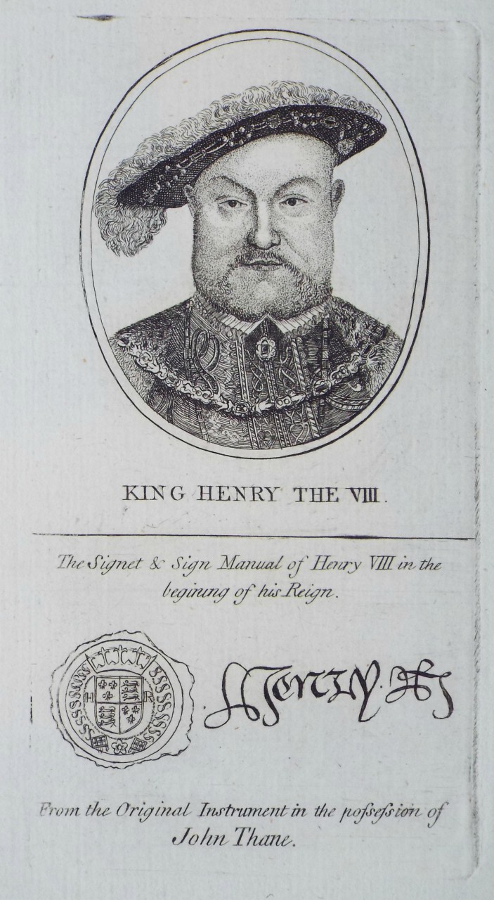 Print - King Henry the VIII.
