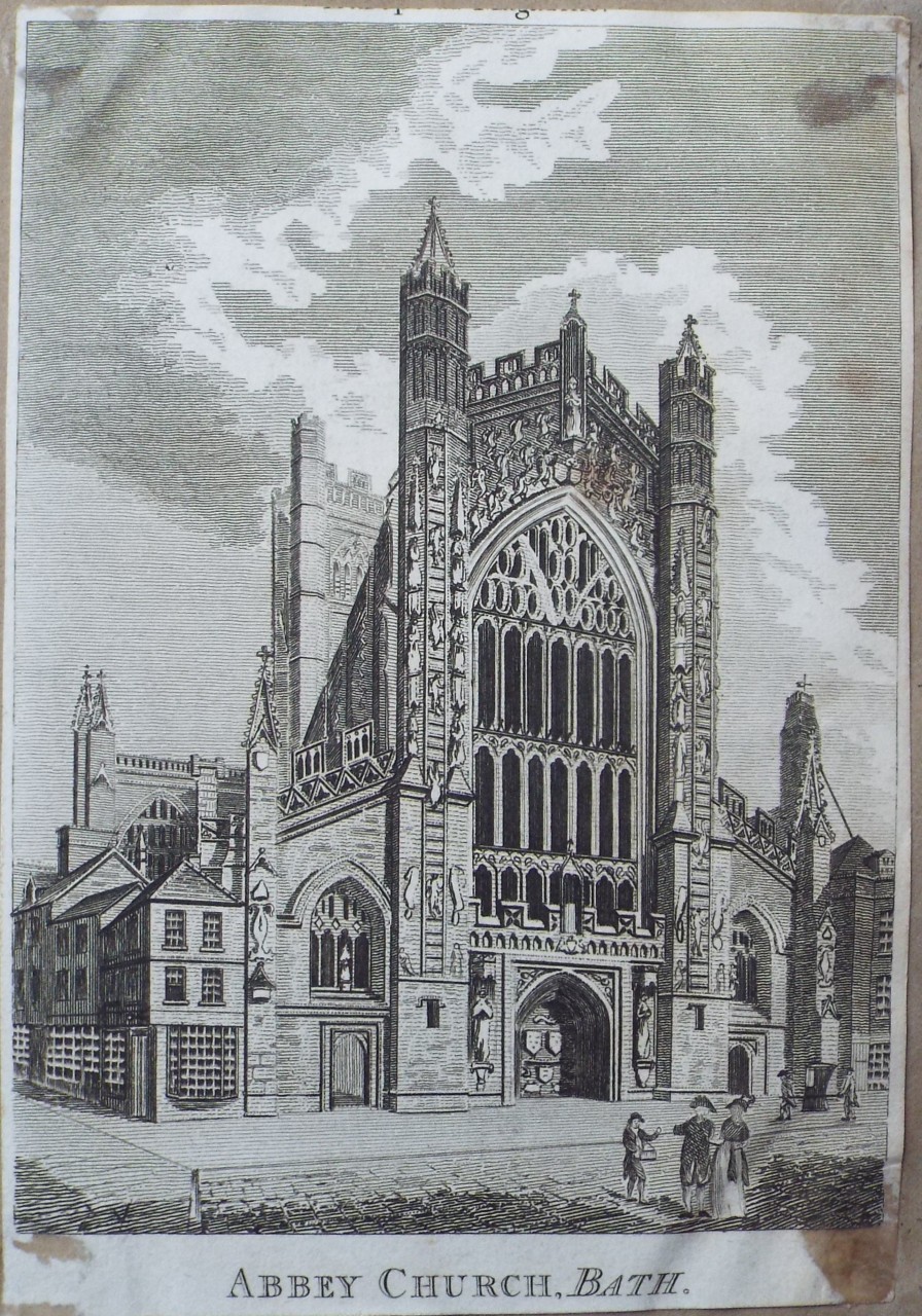Print - Abbey Church, Bath.