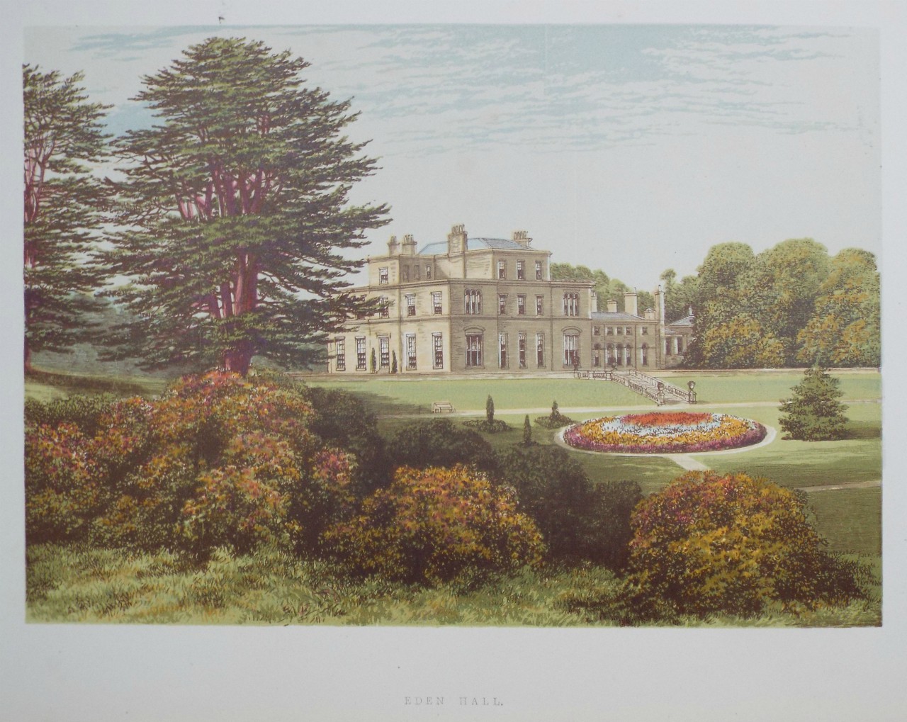 Chromo-lithograph - Eden Hall.