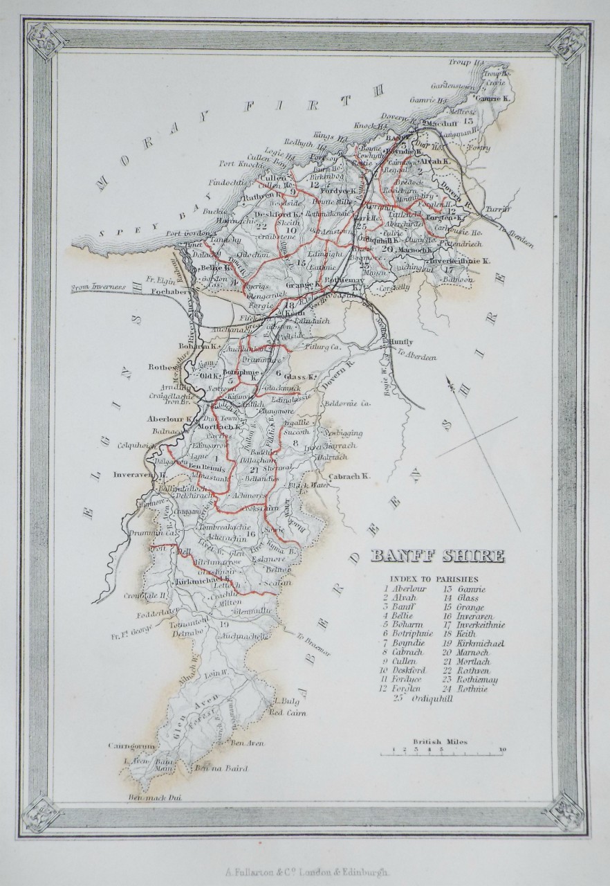 Map of Scotland - Fullarton