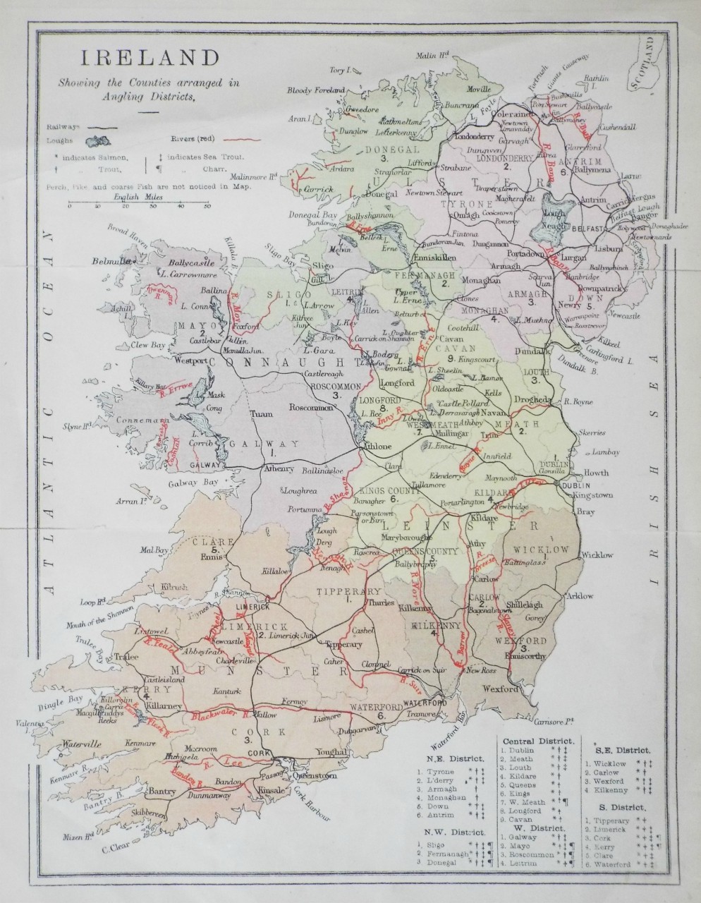 Map of Ireland